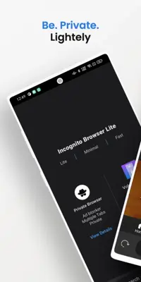 Private Browser - Lite android App screenshot 5